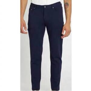 NEW POSTMARC men's 5 pocket stretch knit jeans in navy